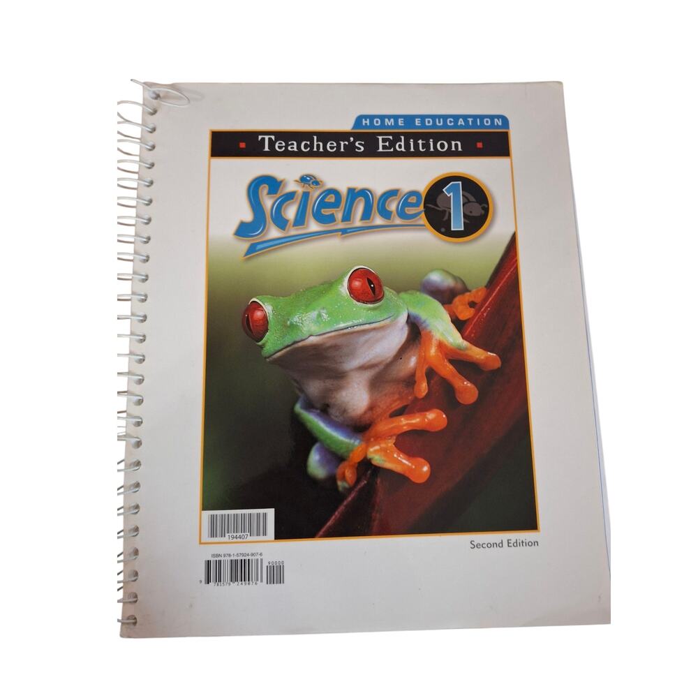 BJU Science 1 1st grade Teachers Edition‎ Homeschool